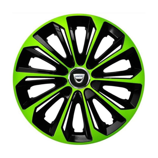 Комплект 4 таса Extra strong green R15 Съвместими с Dacia