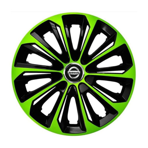 Комплект 4 таса Extra strong green R15 Съвместим с Nissan