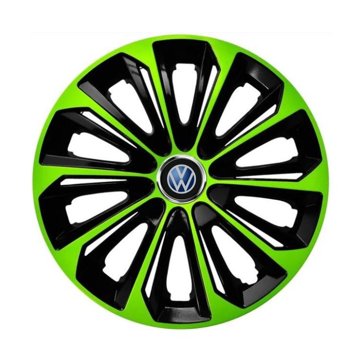 Set 4 capace roti Extra strong green R15 Compatibil Cu VW