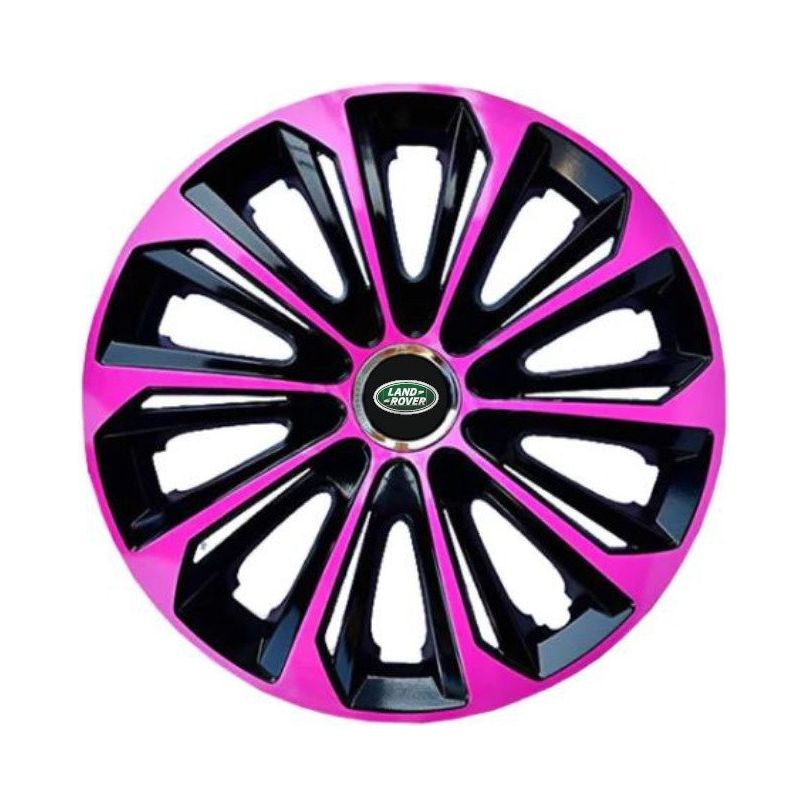 Set 4 capace roti 14 inchi (R14) Extra Strong Pink, Compatibile Cu Land Rover