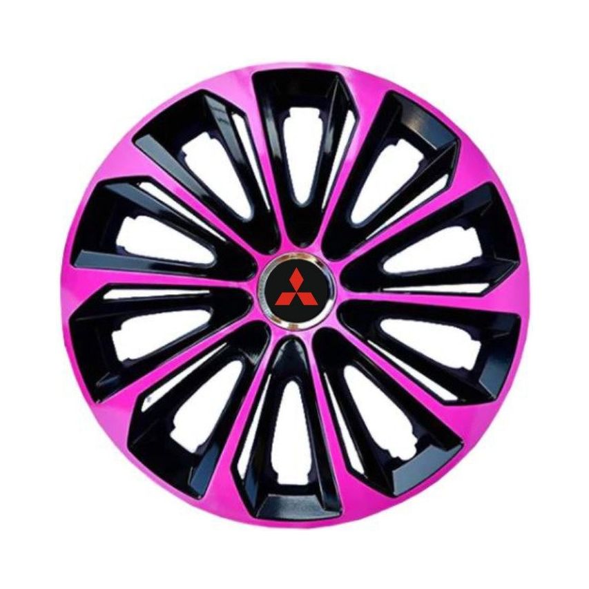 Set 4 capace roti 16 (R16) Extra Strong Pink, Compatibile Cu Mitsubishi