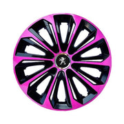 Set 4 capace roti 16 (R16) Extra Strong Pink, Compatibile Cu Peugeot