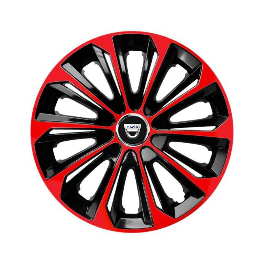 Set 4 capace roti Extra Strong Red R14 Compatibil Cu Dacia