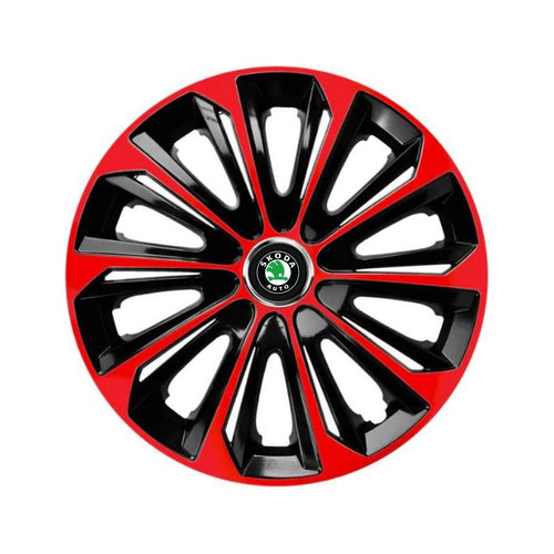 Комплект 4 таса Extra Strong Red R15 Съвместими със Skoda