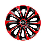 Set 4 capace roti Extra Strong Red R16 Compatibil Cu Toyota