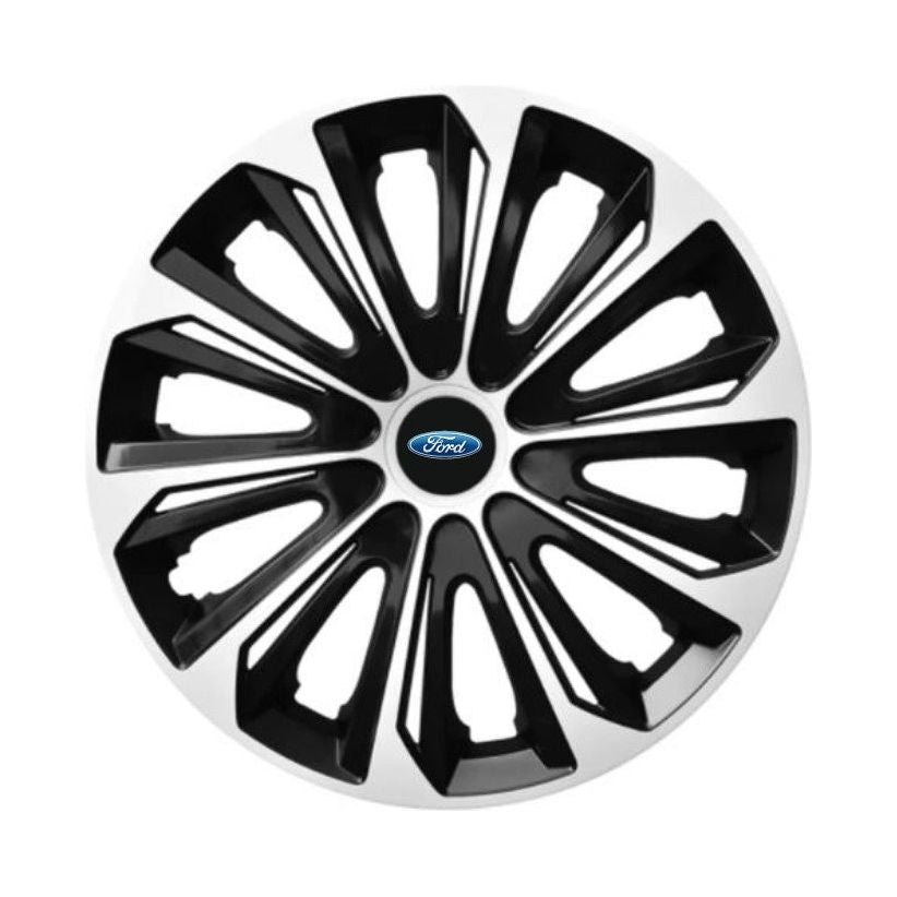 Set 4 capace roti Extra strong silver R14 pentru gama auto Ford