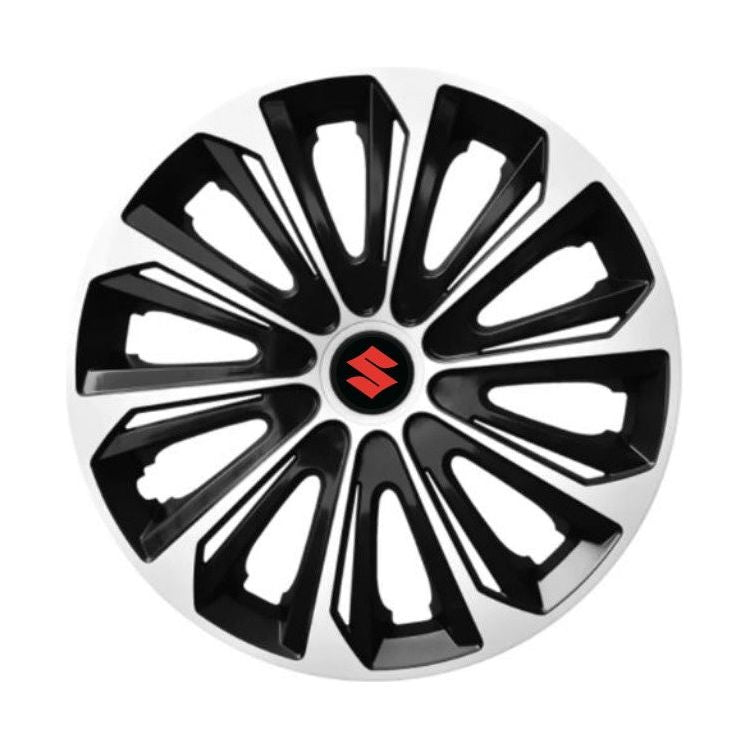 Set 4 capace roti Extra strong silver R14 pentru gama auto Suzuki