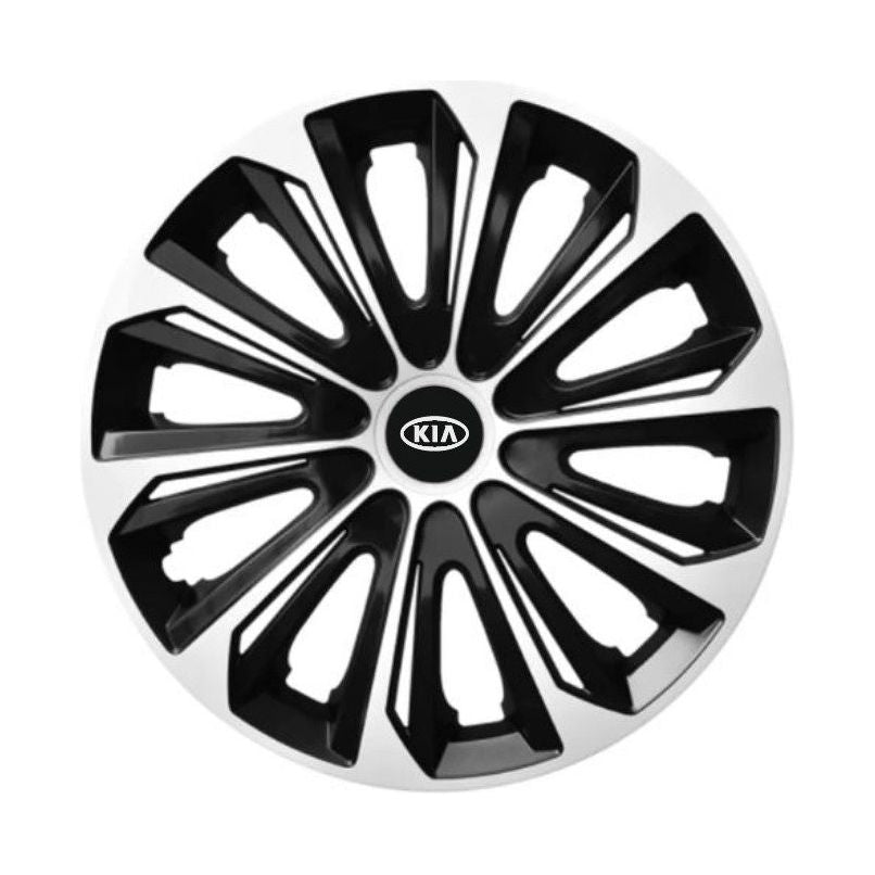 Set 4 capace roti Extra strong silver R15 pentru gama auto Kia