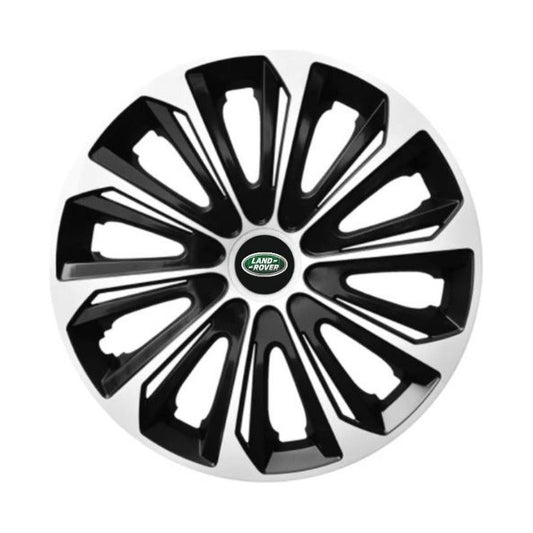 Set 4 capace roti Extra strong silver R15 Compatibil Cu Land Rover