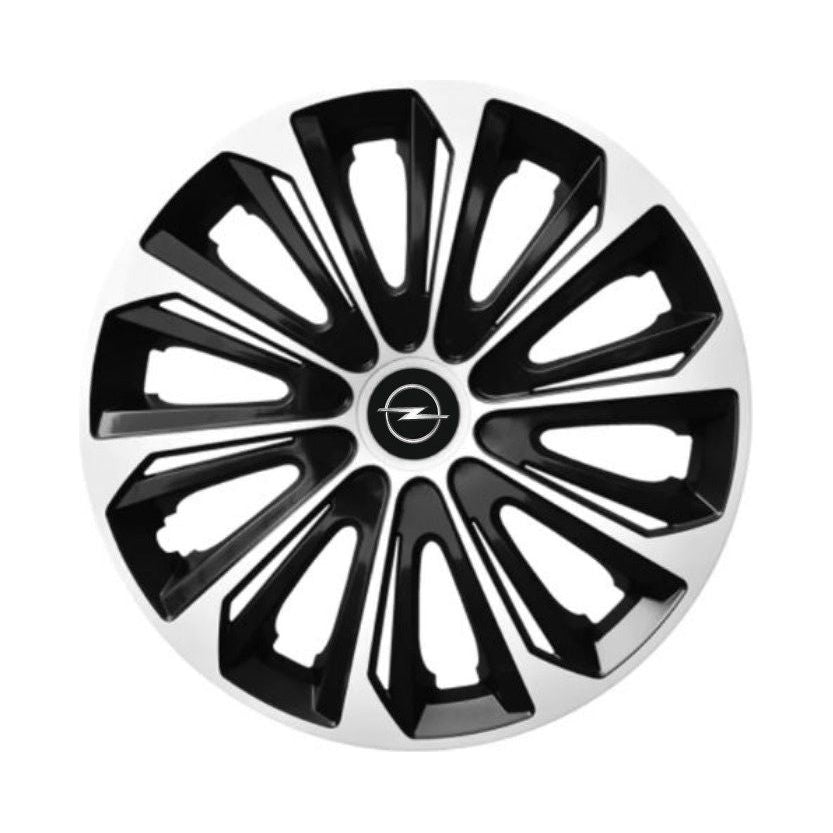 Set 4 capace roti Extra strong silver R15 pentru gama auto Opel