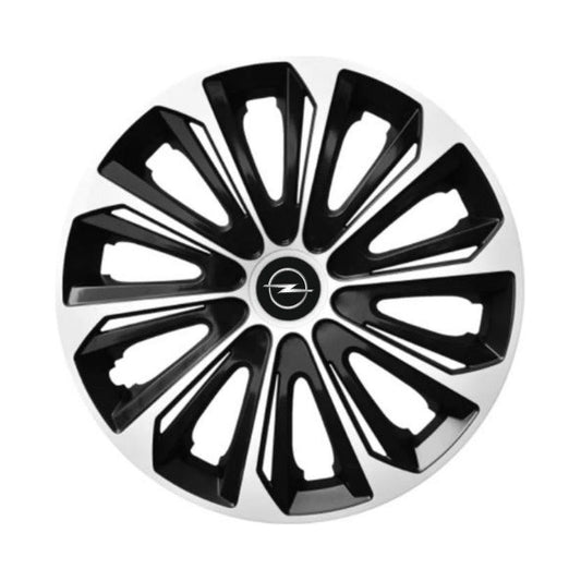 4 db-os extra erős ezüst R15 felni dísztárcsa készlet, Opel kompatibilis