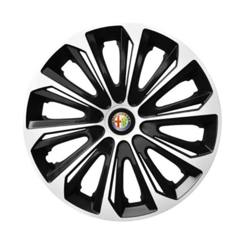 Set 4 capace roti Extra strong silver R16 Compatibil Cu Alfa Romeo