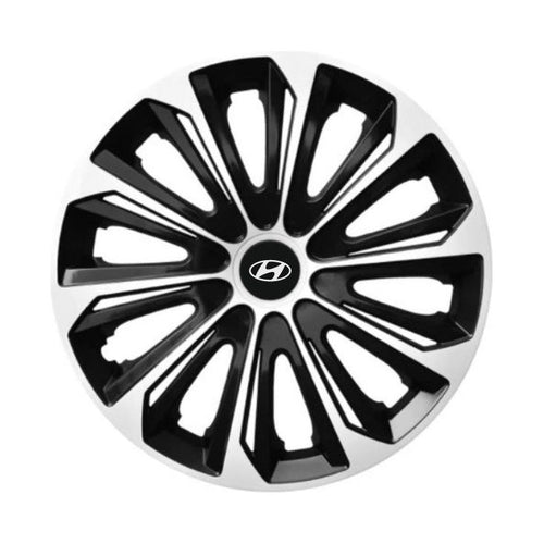 Set 4 capace roti Extra strong silver R16 Compatibil Cu Hyundai