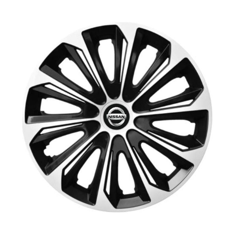 Set 4 capace roti Extra strong silver R16 Compatibil Cu Nissan