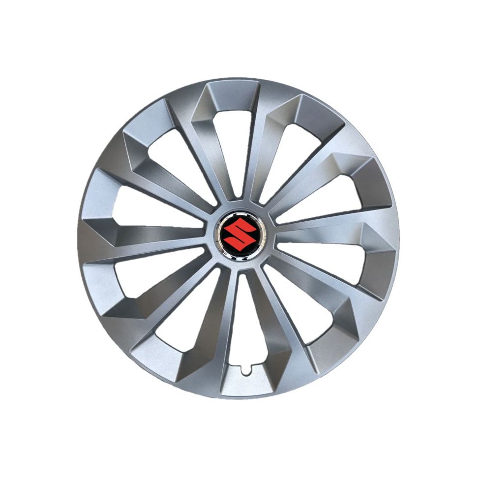 Set 4 Capace Roti 15 inchi (R15) Fame Gri, Compatibile Cu Suzuki