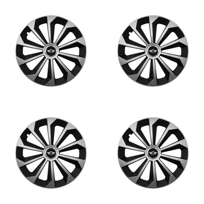 Set 4 Capace Roti 16 inchi (R16) Fame Gri-Negru, Compatibile Cu Mini