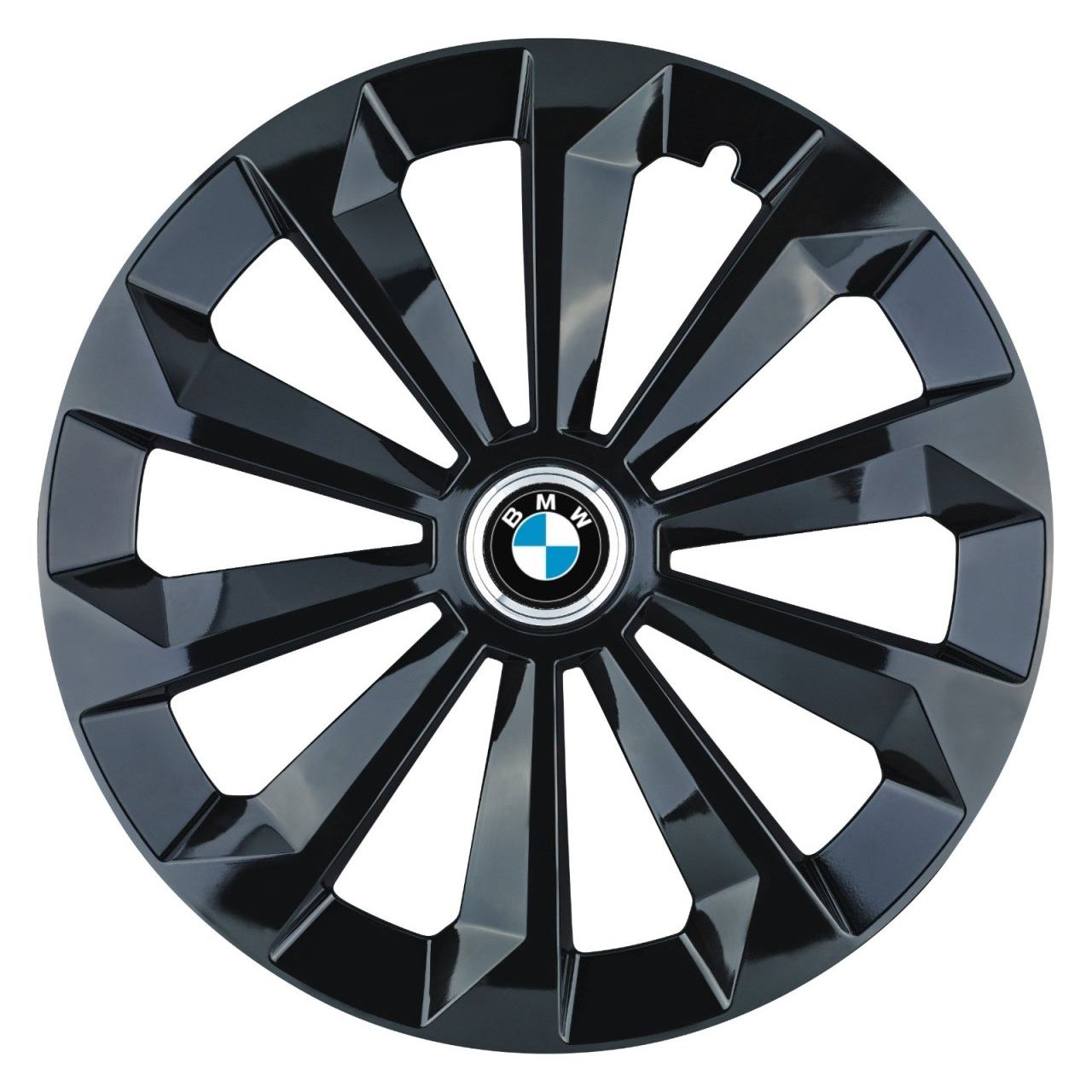 Set 4 Capace Roti 14 inchi (R14) Fame Negru, Compatibile Cu BMW