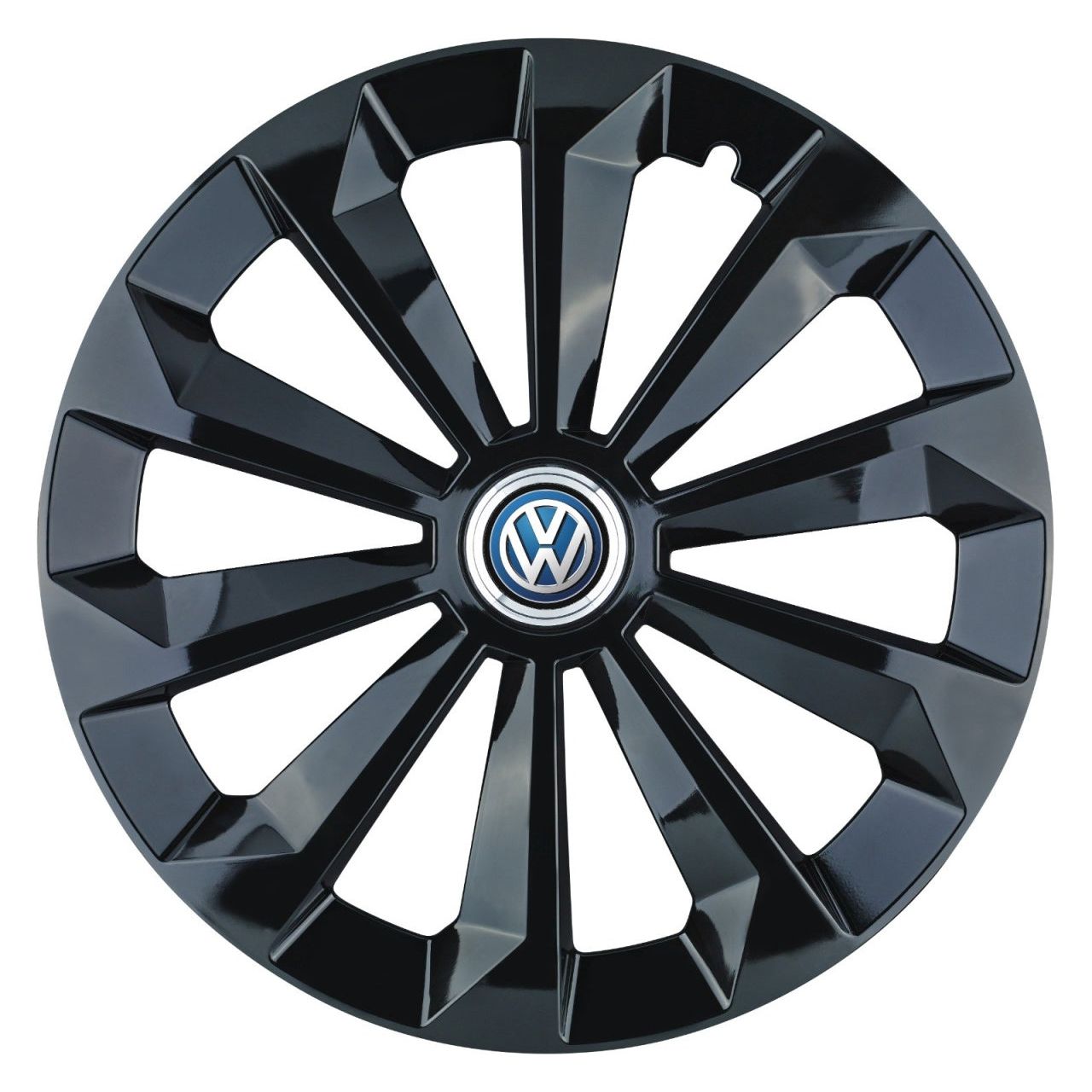 Set 4 Capace Roti 14 inchi (R14) Fame Negru, Compatibile Cu Volkswagen