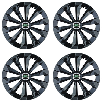 Set 4 Capace Roti 15 inchi (R15) Fame Negru, Compatibile Cu Land Rover