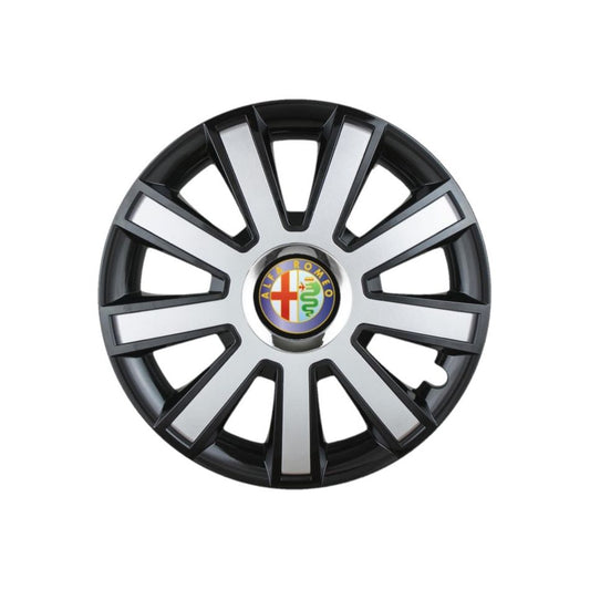 4 darabos szürke-fekete R14-es kerékszett Alfa Romeo autókhoz