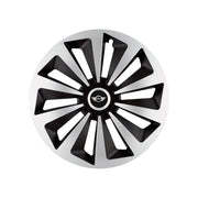 Set 4 capace roti Fox Gri-Negru R15 Compatibil Cu Mini Cooper