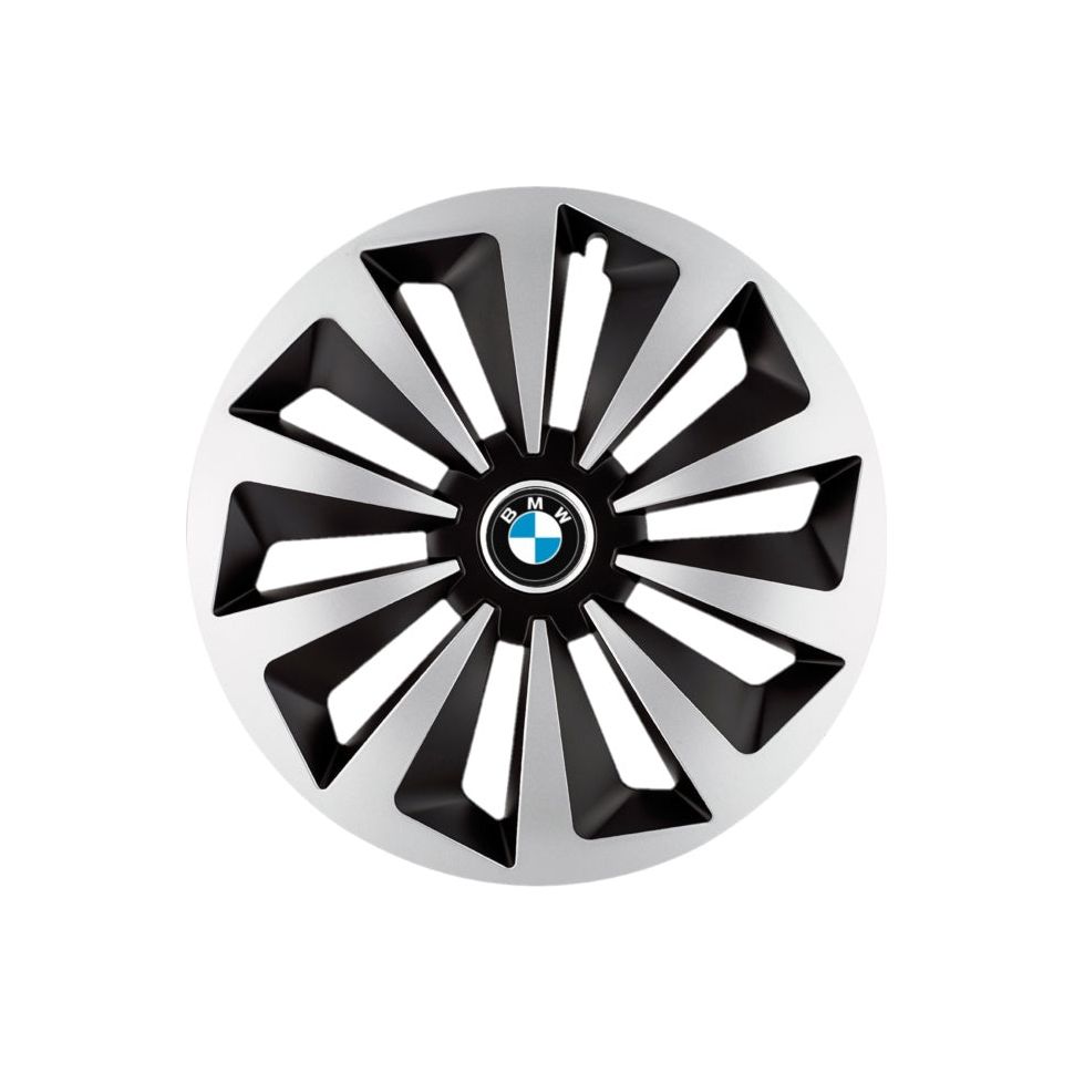 Set 4 capace roti Fox Gri-Negru R16 Compatibil Cu BMW