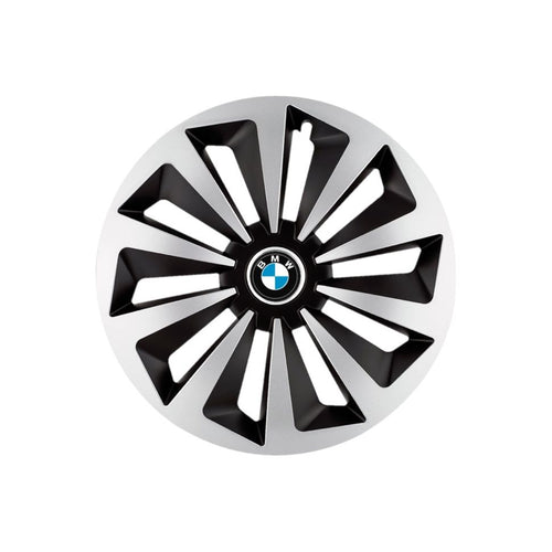 Set 4 capace roti Fox Gri-Negru R16 Compatibil Cu BMW