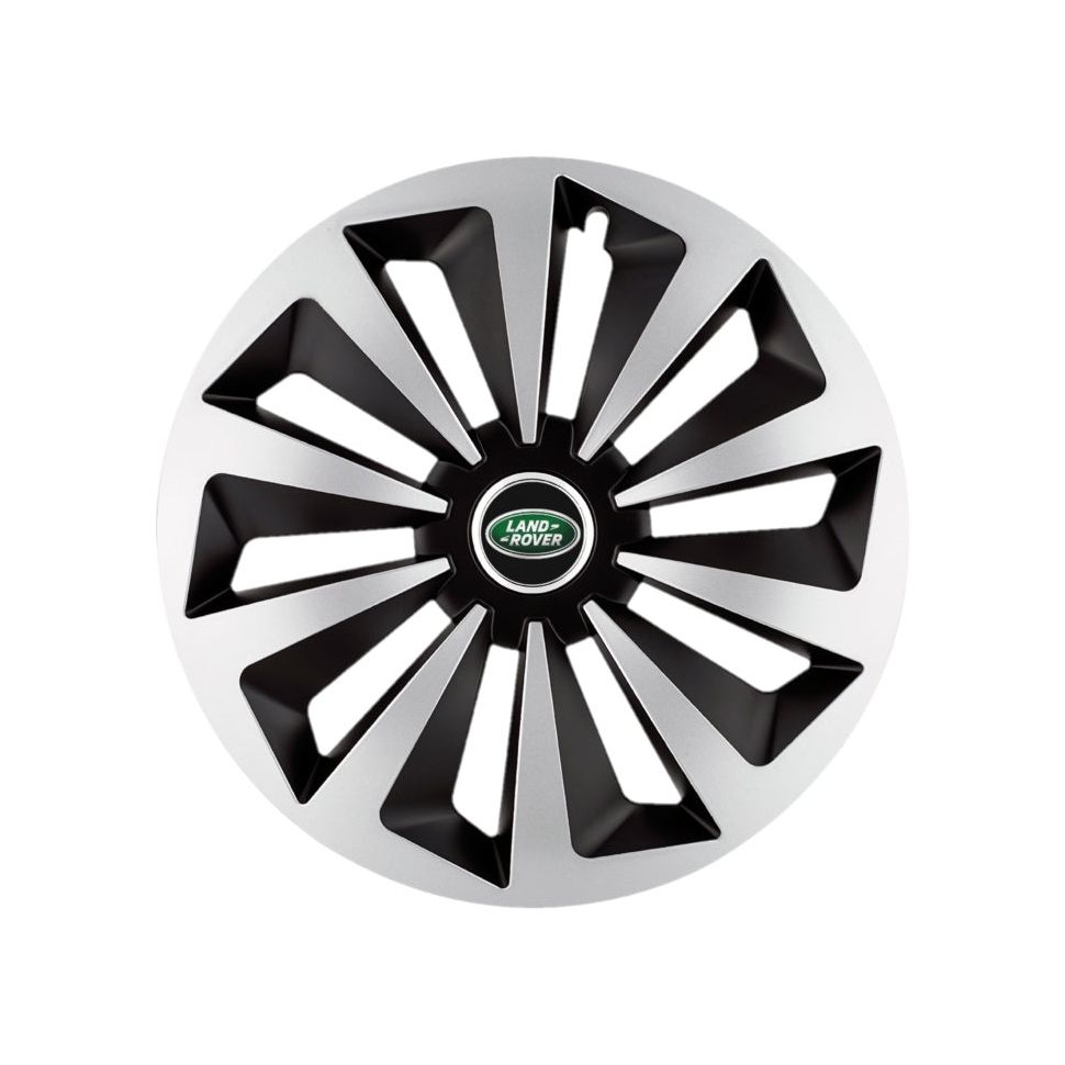 Set 4 capace roti Fox Gri-Negru R16 Compatibil Cu Land Rover