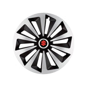Set 4 capace roti Fox Gri-Negru R16 Compatibil Cu Suzuki