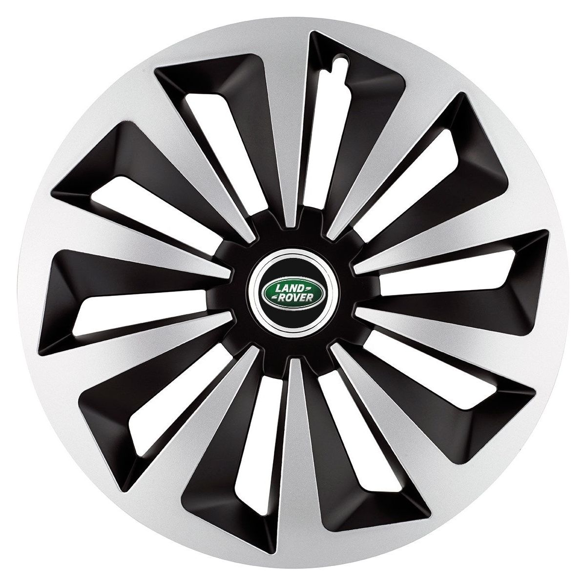 Set 4 capace roti Fox Gri-Negru R17 pentru gama auto Land Rover