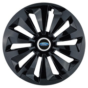 Set 4 capace roti Fox negru R16 Compatibil Cu Ford