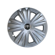 Set 4 capace roti 15 inchi (R15) Glory Gri, Compatibile cu Toyota