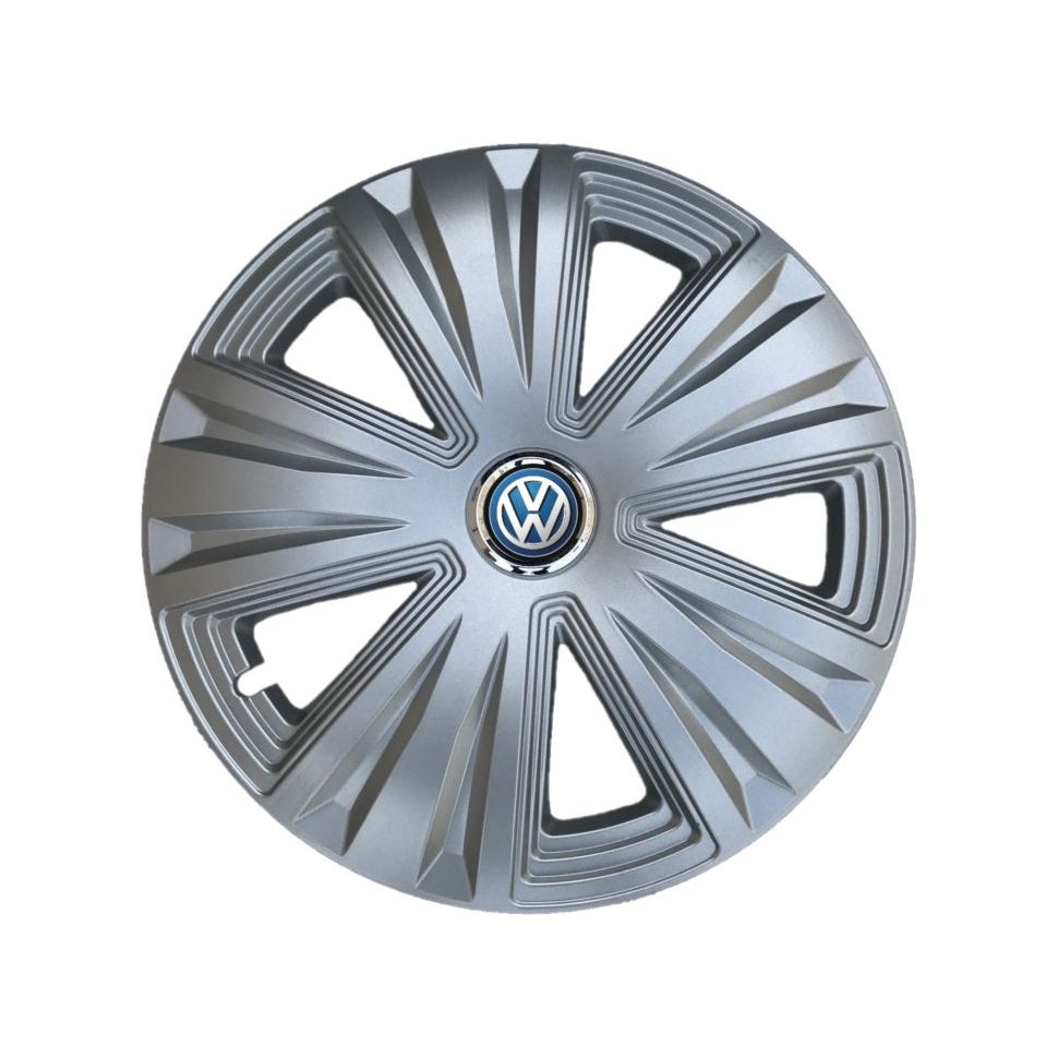Set 4 capace roti Glory Gri R15 pentru gama auto Volkswagen