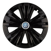 Set 4 capace roti Glory Negru R14 Compatibil Cu Volkswagen