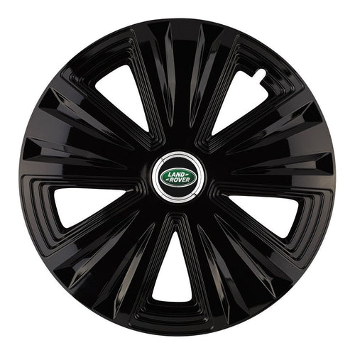 Set 4 capace roti Glory negru R15 Compatibil Cu Land Rover