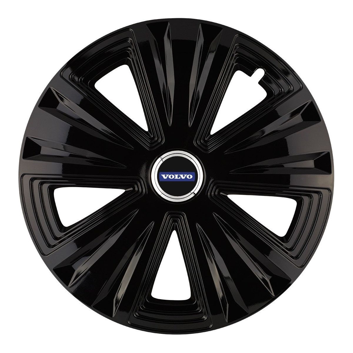 Set 4 capace roti Glory Negru R15 pentru gama auto Volvo