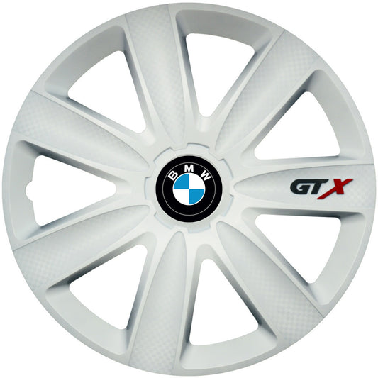Set 4 Capace Roti GTX Alb R16, Compatibil Cu BMW