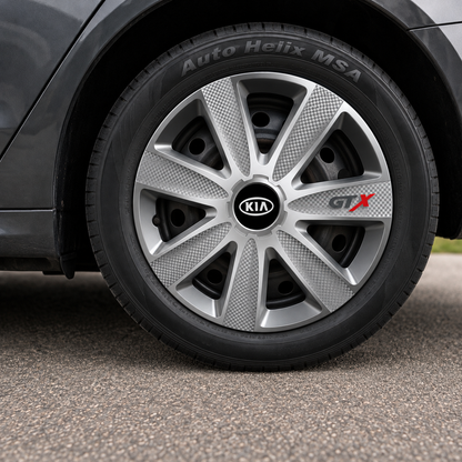 Set 4 Capace Roti GTX Gri R14, Pentru Kia
