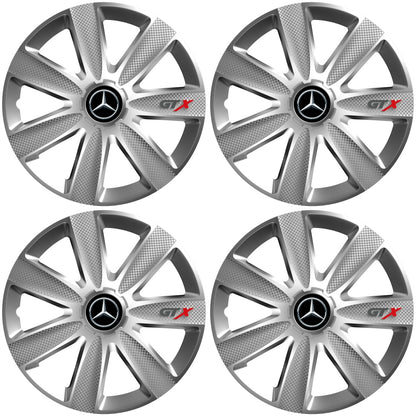 Set 4 Capace Roti GTX Gri R14, Pentru Mercedes