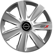 Set 4 Capace Roti GTX Gri R14, Pentru Nissan Nou