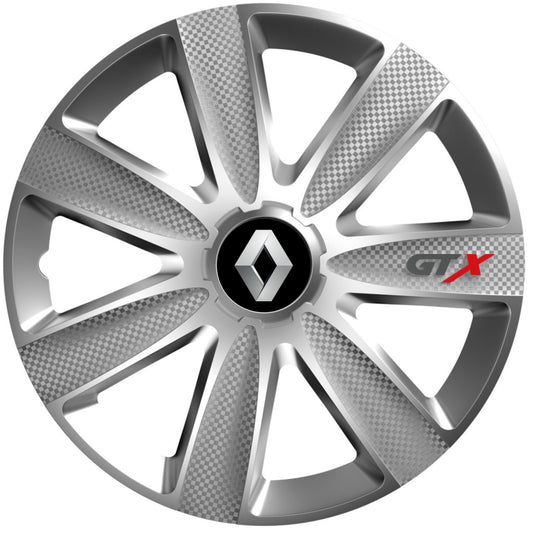 4 db-os GTX szürke kerékszett R14 Renault-hoz