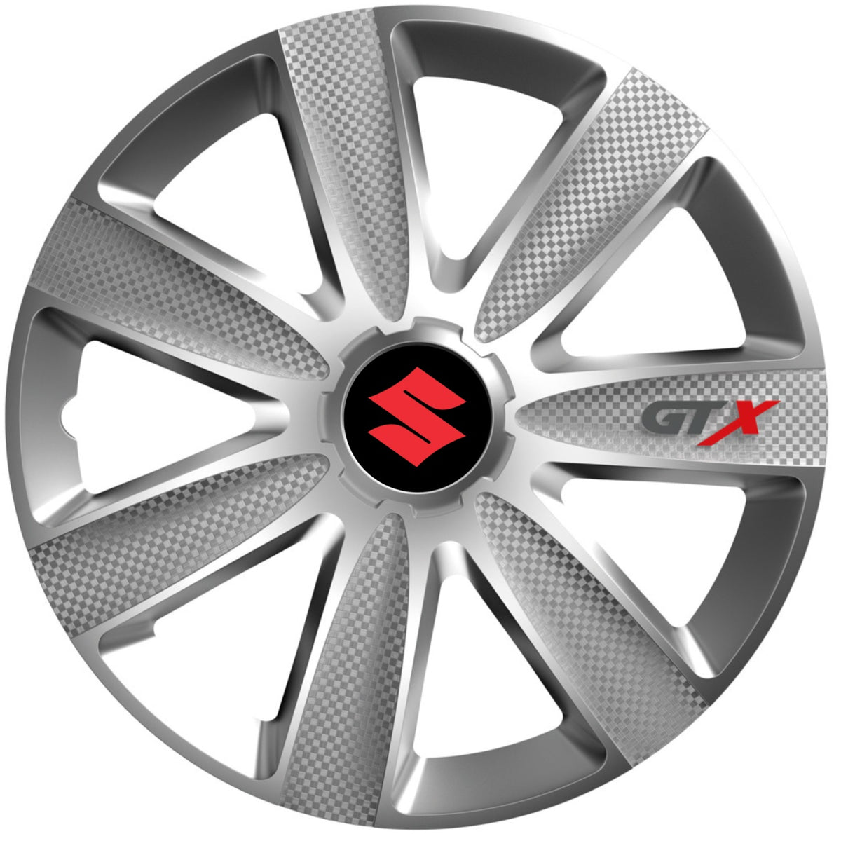 Комплект 4 таса GTX сиви R15, за Suzuki