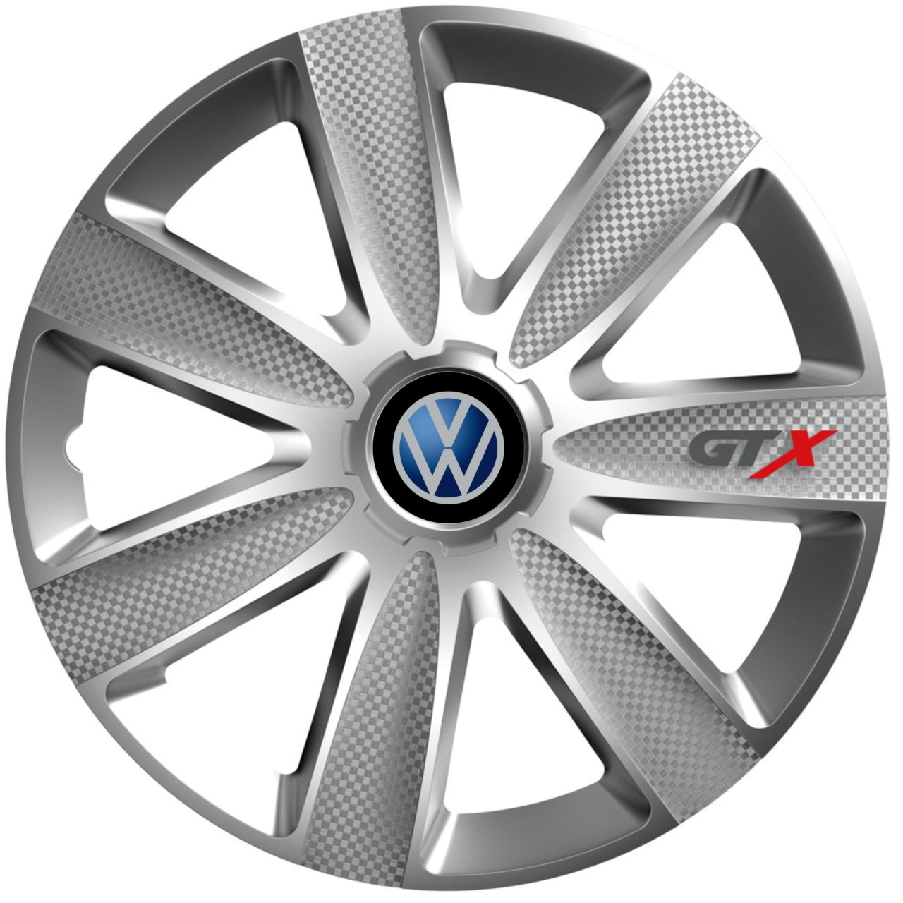 Комплект 4 таса GTX сиви R15, за Volkswagen