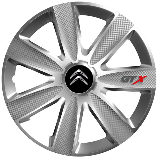 Комплект 4 таса GTX сиви R16, за Citroen