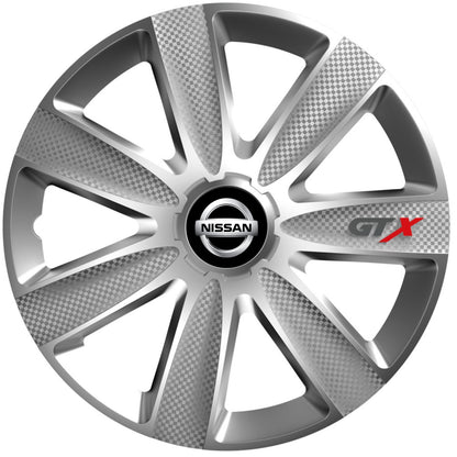 Set 4 Capace Roti GTX Gri R16, Pentru Nissan