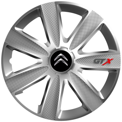 4 db-os GTX szürke kerékszett R17, Citroënhez