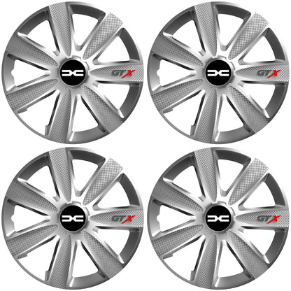Set 4 Capace Roti GTX Gri R17, Pentru Dacia Nou