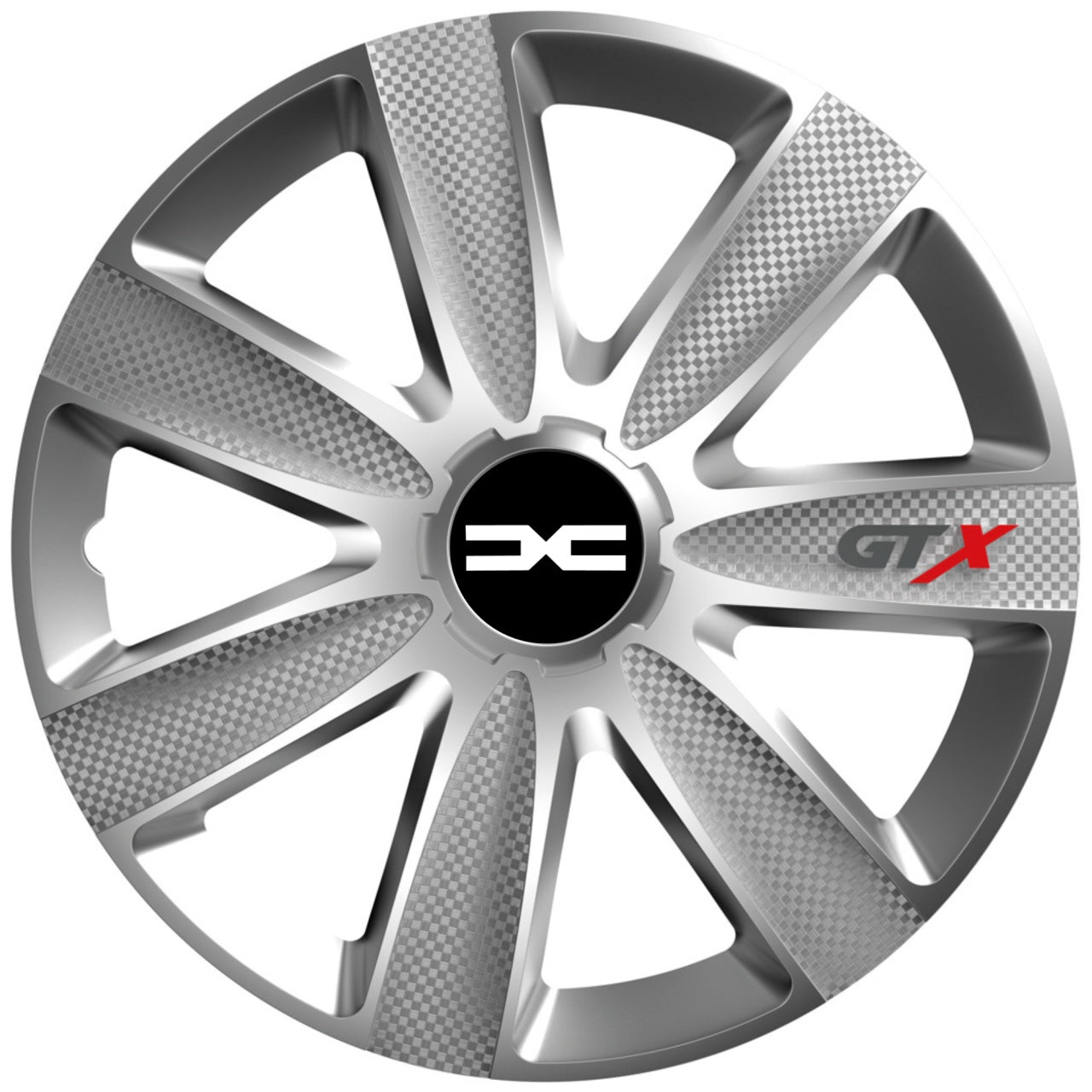 Set 4 Capace Roti GTX Gri R17, Pentru Dacia Nou