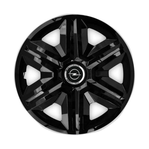 Комплект 4 таса Fast Black R15, съвместими с Opel