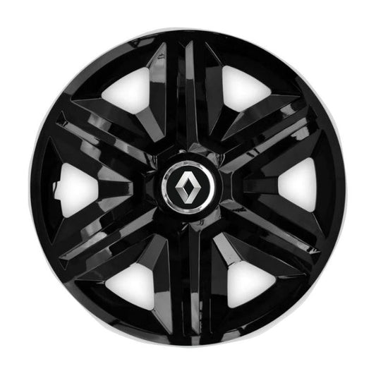 Комплект 4 таса Fast Black R16, съвместими с Renault